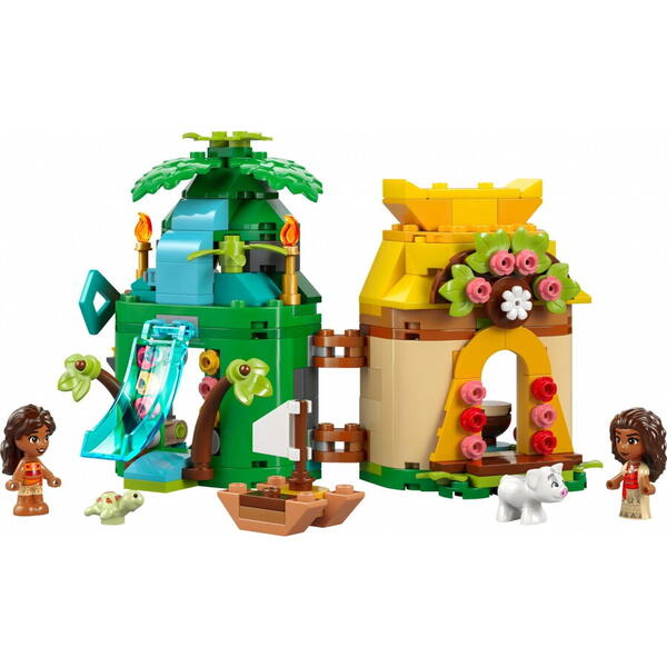 LEGO Disney Princess: Distractie pe insula Moanei 43260, 5 ani+, 175 piese