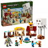 LEGO Minecraft: Atacul baloanelor Ghast asupra satului 21273, 10 ani+, 555 piese