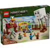 LEGO Minecraft: Atacul baloanelor Ghast asupra satului 21273, 10 ani+, 555 piese