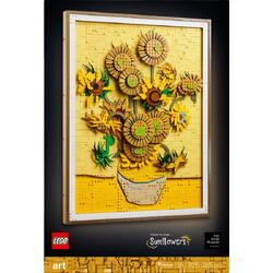 LEGO Art: Vincent van Gogh - Floarea-soarelui 31215, 18 ani+, 2615 piese