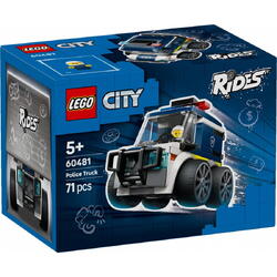 LEGO City: Vehicule - Camioneta de politie 60481, 5 ani+, 71 piese