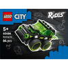 LEGO City: Vehicule Masina de curse din jocuri video 60484, 5 ani+, 64 piese