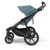 Carucior Thule Urban Glide 4 all-terrain cu catarama hamului magnetica, Albastru
