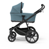 Carucior Thule Urban Glide 4 all-terrain cu catarama hamului magnetica, Albastru