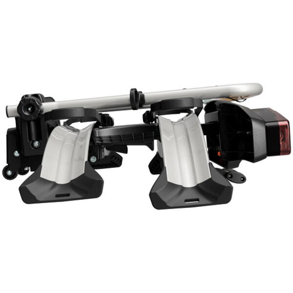 Suport pentru 2 biciclete electrice, Peruzzo Atlantis 714, cu prindere pe carligul de remorcare