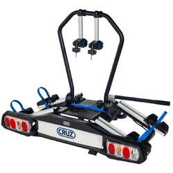 Suport pentru 2 biciclete electrice, Cruz Pivot eBike R3 940-509, cu prindere pe carligul de remorcare, 13 pini