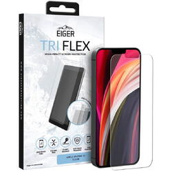 Folie iPhone 12 Mini Eiger Clear Tri Flex