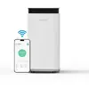 Dezumidificator Evoair, FlexiDry 16 Smart, 16l/24h, Senzor de Umiditate, Functie Ionizare, Uscare Rufe, Rezervor 2.2l, Alb