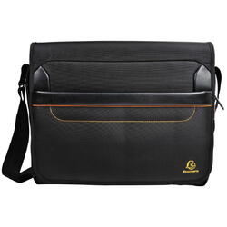 Geanta laptop 14" Exactive Messenger Exacompta 17234E, negru