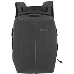 Rucsac laptop Tellur Antifurt V2, cu port USB, 15.6", negru