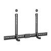 Suport universal pentru soundbar, reglabil latime si adancime, capacitate sustinere 15KG, Negru, Nexio