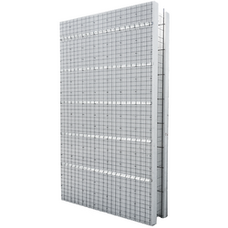 NIDYON MP de Panou cu foi duble TWIN 13/15/9, Grosimea betonului 15 cm EPS-R. F.19 cm 150 kPa - pret per metru patrat