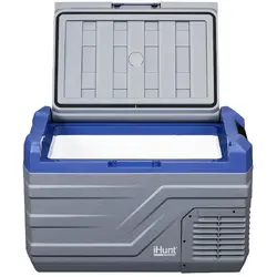 Lada frigorifica portabila iHunt Bro Freezer NL30, AC 220-240V/ DC 12/24V, Frigider si Congelator, -20 grade C / + 20 grade C, Rezistenta la Socuri, Gri