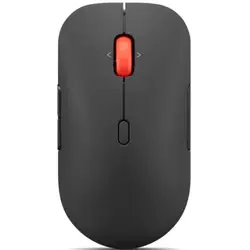 Mouse Lenovo Multi-Mode Pro Plus 6050, Wireless 2.4Ghz, Bluetooth, 4000DPI, Negru/Portocaliu