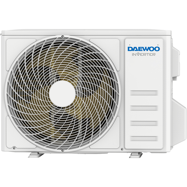 Aer conditionat Daewoo DAC-12FRESH, 12000 Btu, Inverter, functie WI-FI, kit de instalare inclus (fara console), Autocuratare, 4 straturi de filtrare a aerului, Gentle Wind, Argintiu
