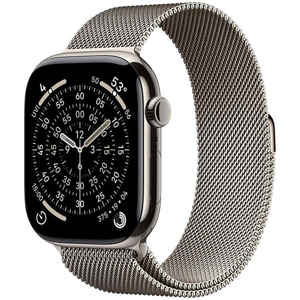 Apple AW S11 42 Cel Nat Titan Nat Milan Loop