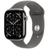 Apple AW S11 42 Cel Nat Titan StoneG Band S/M