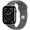 Apple AW S11 42 Cel Nat Titan StoneG Band S/M