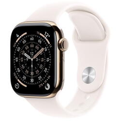 Apple AW S11 46 Cel Gold Titan LBlush Band S/M