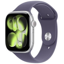 Apple AW S11 46 GPS Silver Alum PFog Band S/M