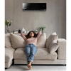 Aparat de aer conditionat HEINNER Black Pearl HAC-BP18WIFI-BK, 18000 BTU, Clasa A++/A+, Follow Me, Filtru HEPA BIO, Negru
