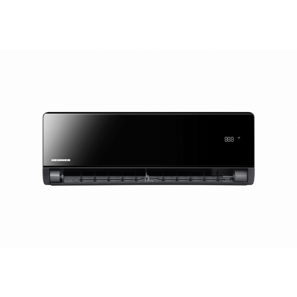 Aparat de aer conditionat HEINNER Black Pearl HAC-BP18WIFI-BK, 18000 BTU, Clasa A++/A+, Follow Me, Filtru HEPA BIO, Negru