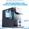 Purificator de apa multifunctional Midea JL2245T-E-IOT, pozitionare pe blat, filtre PAC & UF+C, temperatura apa 3-93°C, auto-sterilizare 75°C, dozare volum, racire 2l/h, incalzire 4l/h, mod ECO, aplicatie