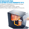 Purificator de apa multifunctional Midea JL2245T-E-IOT, pozitionare pe blat, filtre PAC & UF+C, temperatura apa 3-93°C, auto-sterilizare 75°C, dozare volum, racire 2l/h, incalzire 4l/h, mod ECO, aplicatie