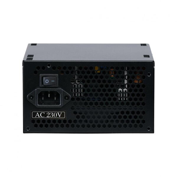 Sursa Serioux Energy 650W, 80+ BRONZE, Ventilator 12cm, ATX, material metal, cabluri: 20+4-pin, 1x4+4-pin, 2x6+2-pin, negru