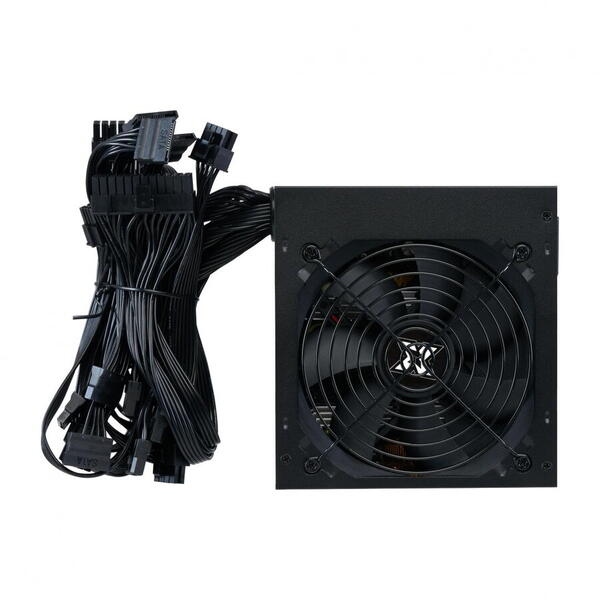 Sursa Serioux Energy 550W, 80+ Bronze, Ventilator 12cm, ATX, material metal, cabluri: 20+4-pin, 1x4+4-pin, 2x6+2-pin, negru