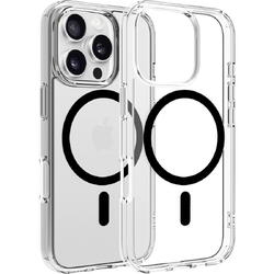 Dviced Magsafe iPhone 16 Pro clear case - Black