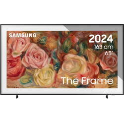 Televizor QLED Samsung Smart The Frame 2024 QE65LS03DA Seria LS03D, 65inch, Ultra HD 4K, Black