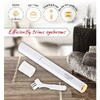 Trimmer pentru sprancene Adler AD 2934w, pieptene de ghidaj dublu, perie, baterii, alb