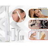 Trimmer pentru sprancene Adler AD 2934w, pieptene de ghidaj dublu, perie, baterii, alb