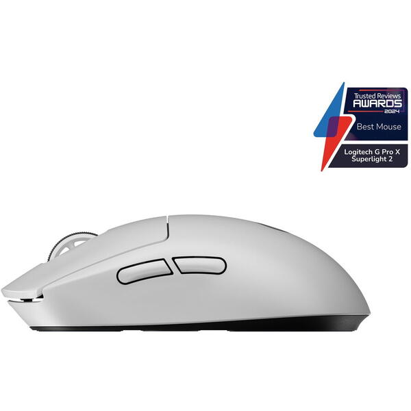 LOGITECH G PRO X SUPERLIGHT 2 LIGHTSPEED Gaming Mouse - WHITE - 2.4GHZ - N/A - EER2-933 - 933