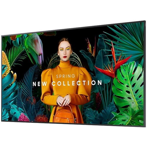 Display Profesional VA LED Samsung 55", LH55QBCEBGCXEN, UHD (3840 x 2160), HDMI, WiFi, Negru