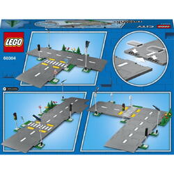 LEGO City: Placi de drum 60304, 5 ani+, 112 piese