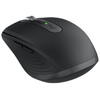 Mouse wireless Logitech MX Anywhere 3S, 2.4GHz&Bluetooth, Silent, Scroll MagSpeed, Multidevice, USB-C, Negru Grafit
