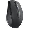 Mouse wireless Logitech MX Anywhere 3S, 2.4GHz&Bluetooth, Silent, Scroll MagSpeed, Multidevice, USB-C, Negru Grafit