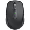 Mouse wireless Logitech MX Anywhere 3S, 2.4GHz&Bluetooth, Silent, Scroll MagSpeed, Multidevice, USB-C, Negru Grafit