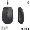 Mouse wireless Logitech MX Anywhere 3S, 2.4GHz&Bluetooth, Silent, Scroll MagSpeed, Multidevice, USB-C, Negru Grafit