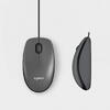 Mouse Logitech M100, optic, interfata USB, rezolutie 1000 DPI, negru