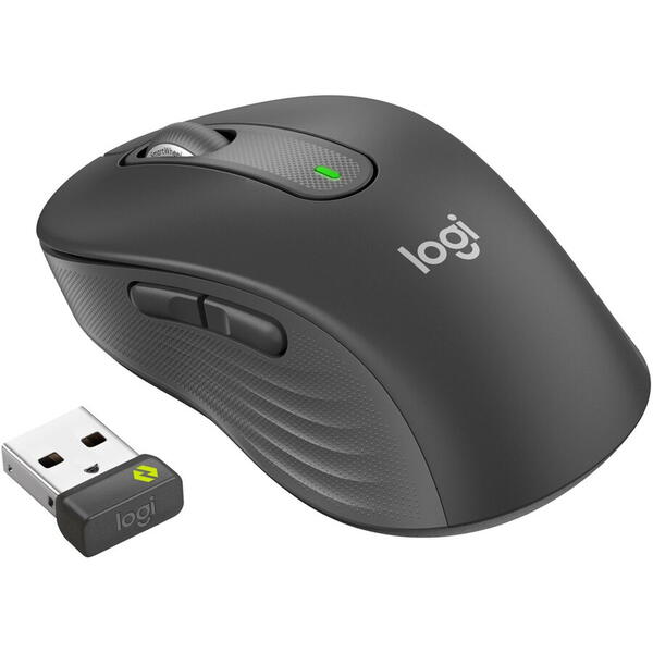 Mouse Logitech, M650, Gri grafit