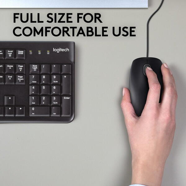 LOGITECH 910-005508 B110 Silent BLACK - EMEA - USB