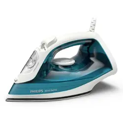 Fier de calcat Philips DST2010/90, 2000W, debit de abur 25g/min si jet de abur 100g/min, talpa Non Stick, sistem anti-picurare, Calc Clean, capacitate rezervor 250m, albastru inchis