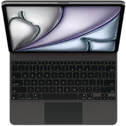 Husa cu tastatura Apple Magic Keyboard pentru Apple iPad Air 13-inch (M3), Layout RO, Negru