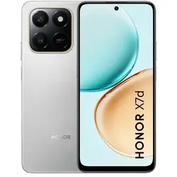 Telefon mobil HONOR X7D Meteor Silver DS 4G/6.77/OC/ 8GB/256GB/8MP/108MP+2MP/6350mAh