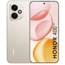 Telefon Mobil Honor 400, Procesor Qualcomm SM7550-AB Snapdragon 7 Gen 3 Octa-Core, AMOLED Touchscreen 6.55", 8GB RAM, 512GB Flash, Camera Duala 200+12MP, Wi-Fi, 5G, Dual Sim, Android, Auriu