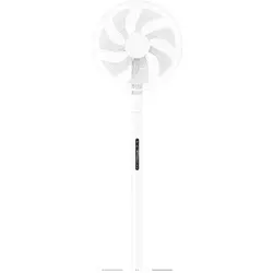 Ventilator inteligent Xiaomi Mijia Smart Standing Fan Pro Slim EU, BHR08UQEU, Wi-Fi, Bluetooth, 100 trepte de vitez, 15W, Alb