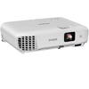 Videoproiector Epson EB-W53, WXGA, 4000 lumeni, 3LCD, 2x HDMI, Difuzor 2W, Alb